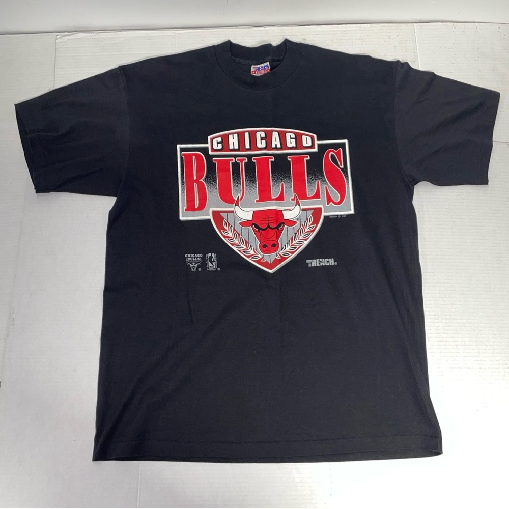 Vintage Chicago Bulls 1992 Trench Ultra T Shirt XL (Excellent Condition)